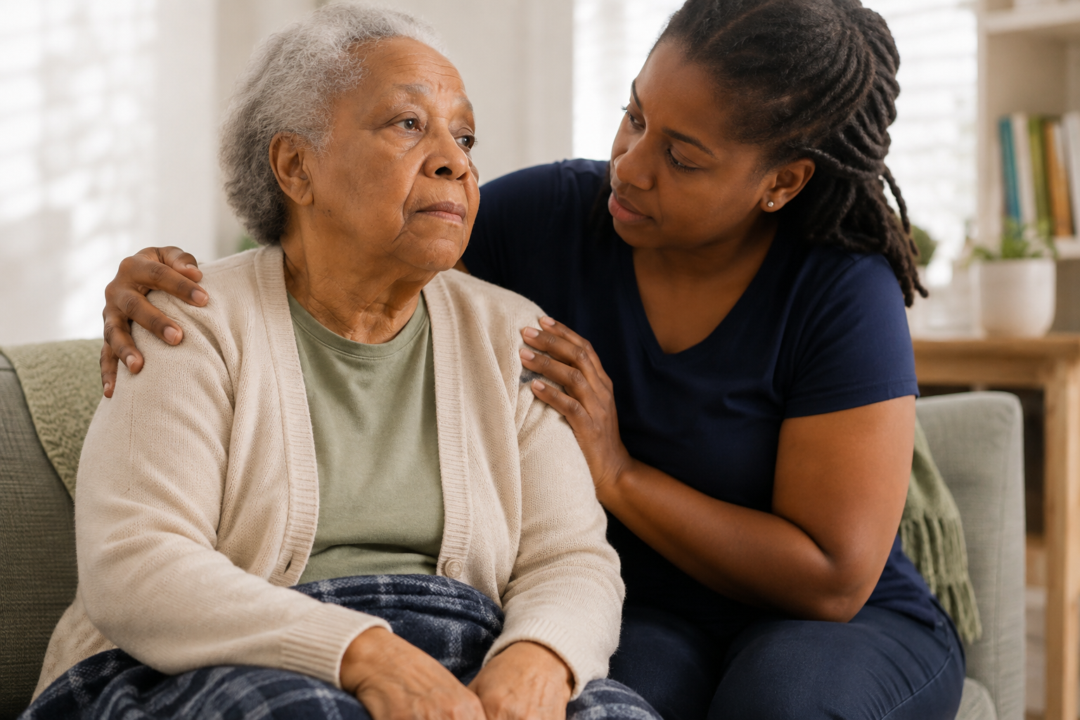 Caring for a loved one with Alzheimer's disease